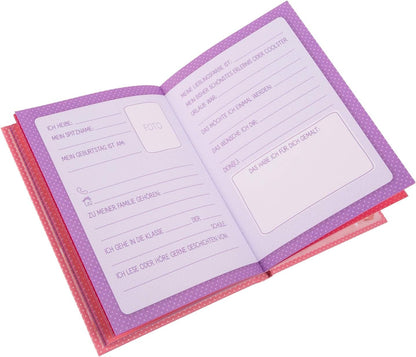 goldbuch Freundebuch Ballerina ca. DIN A5 liniert,