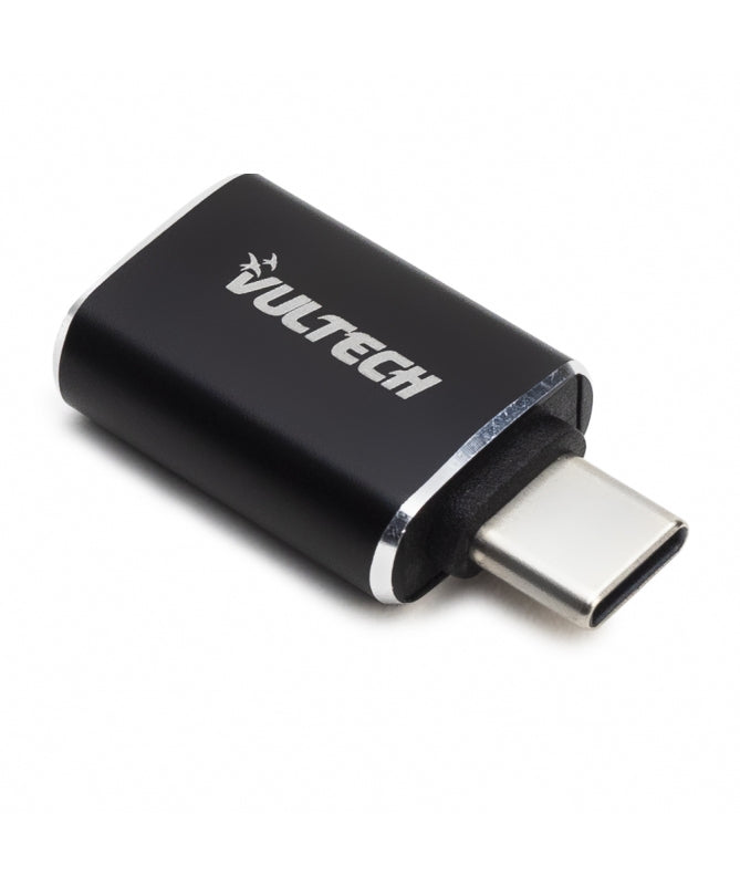 Vultech ADP-02P cable gender changer USB Type-C USB Type-A Black