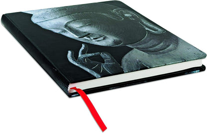Miroku (Going on Beyond) Ultra Lined Hardcover Journal (Elastic Band Closure)