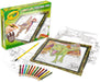 CRAYOLA - Luminous Dinosaur Whiteboard, Light Up Tracing Pad Dinosaurs, for Leisure and Travel, Gift Idea, 74-7497