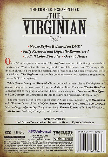 Virginian: Season 5 (10pc)