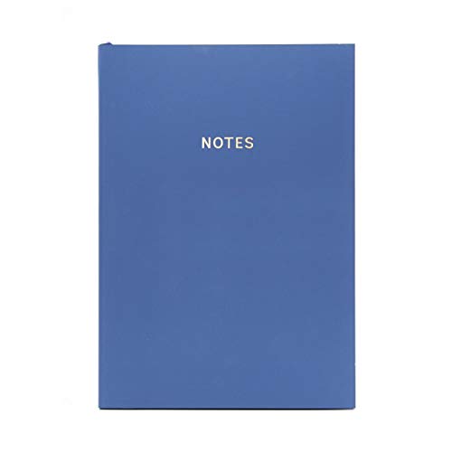 Colourblock A5 Notebook Royal Blue