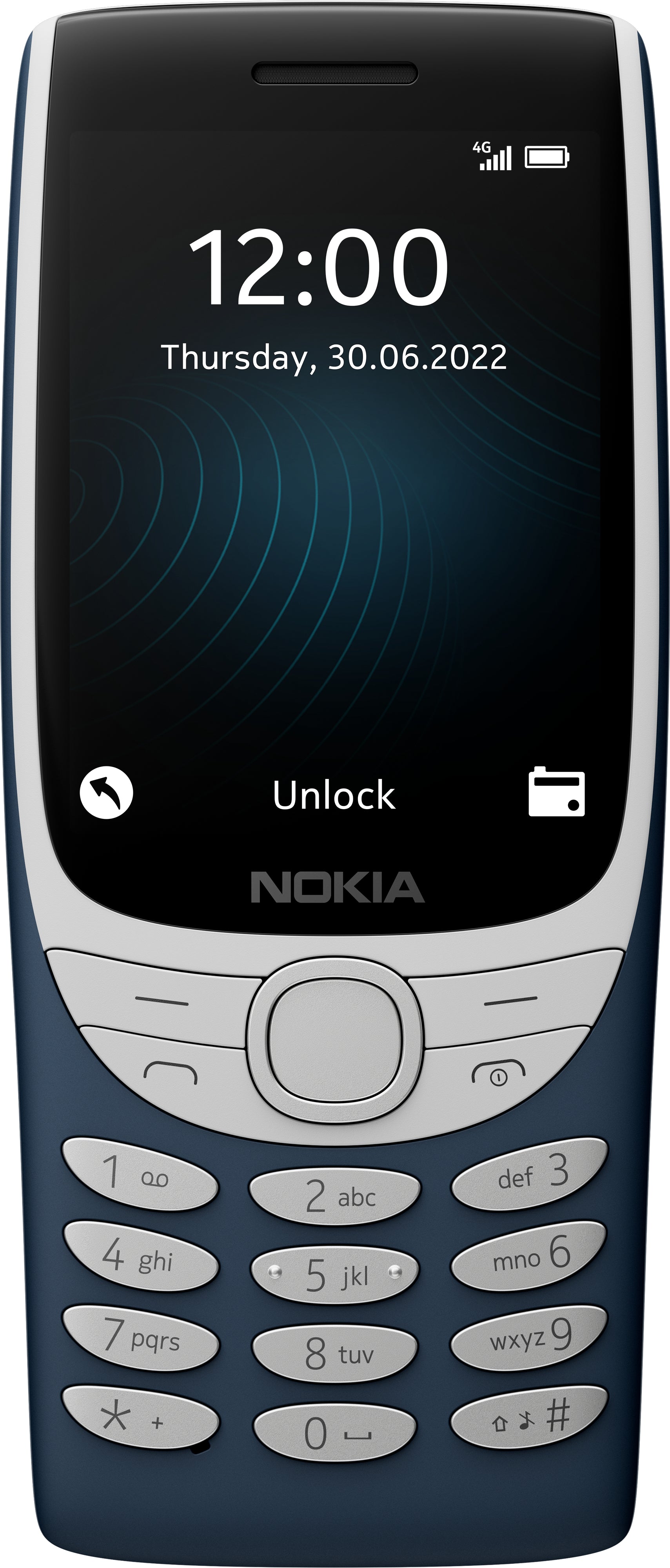 NOKIA 8210 4G Dual-SIM-Handy blau