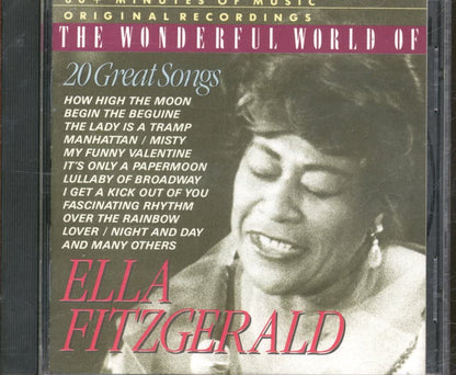 The Wonderful World of ELLA FITZGERALD - 20 Great Songs