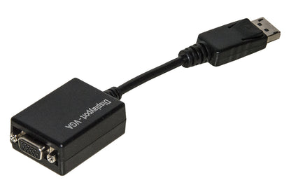 Link Accessori LKADAT19 video cable adapter 0.15 m VGA (D-Sub) DisplayPort Black