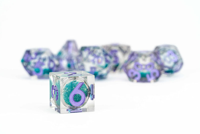 Disco Vibes: Individual D20 Elixir Liquid Core Dice