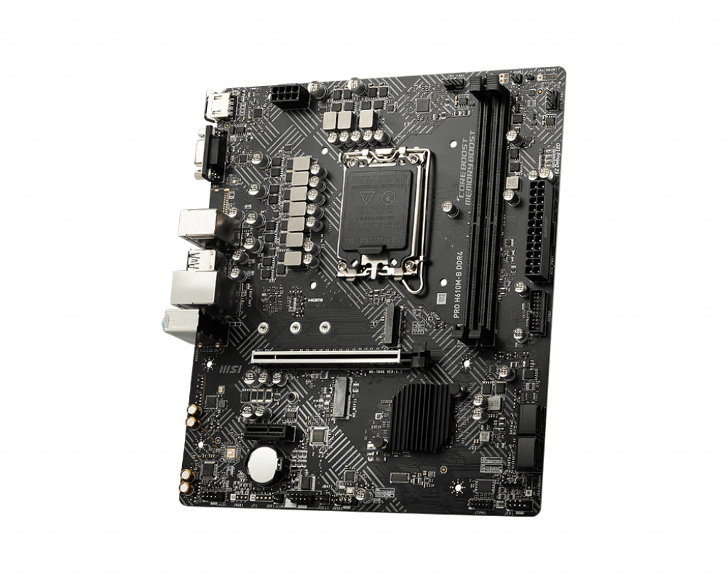 MSI MB PRO H610M-B DDR4 Intel H610 LGA 1700 micro ATX