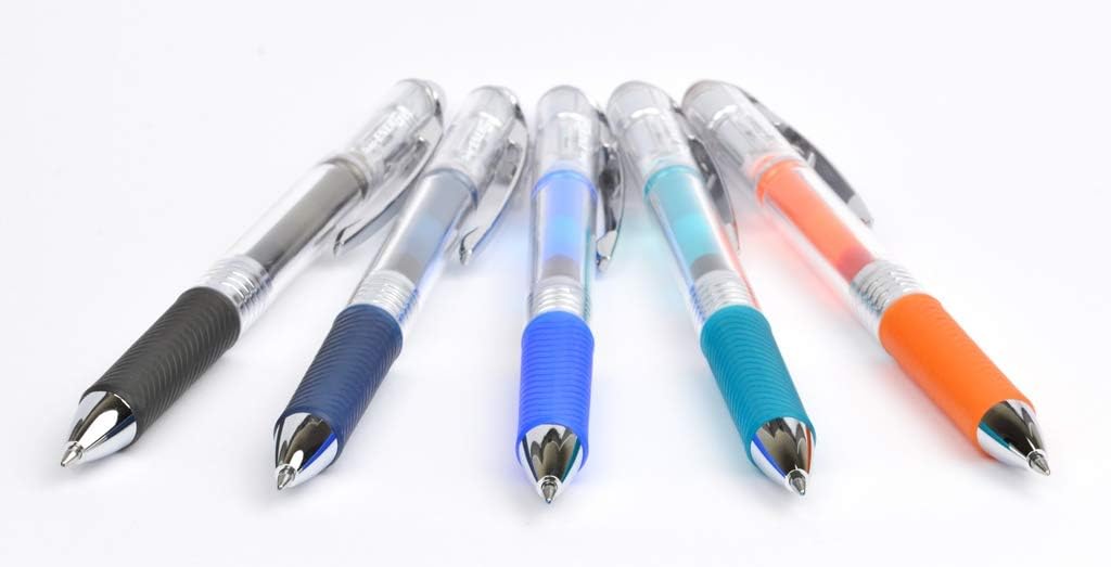 Pentel Energel Pure BL77TLE-Cax Pack of 1 Orange Orange Pack of 1