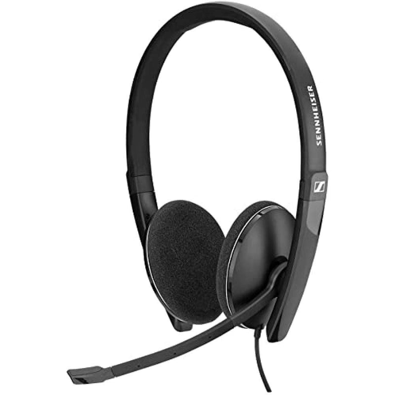 EPOS Gaming Sennheiser PC 5.2 CHAT, wired headset for casual gaming, e-learning, noise cancelling microphone, call control, foldable microphone – 3.5 mm jack 4 plug pole connectivity, Black