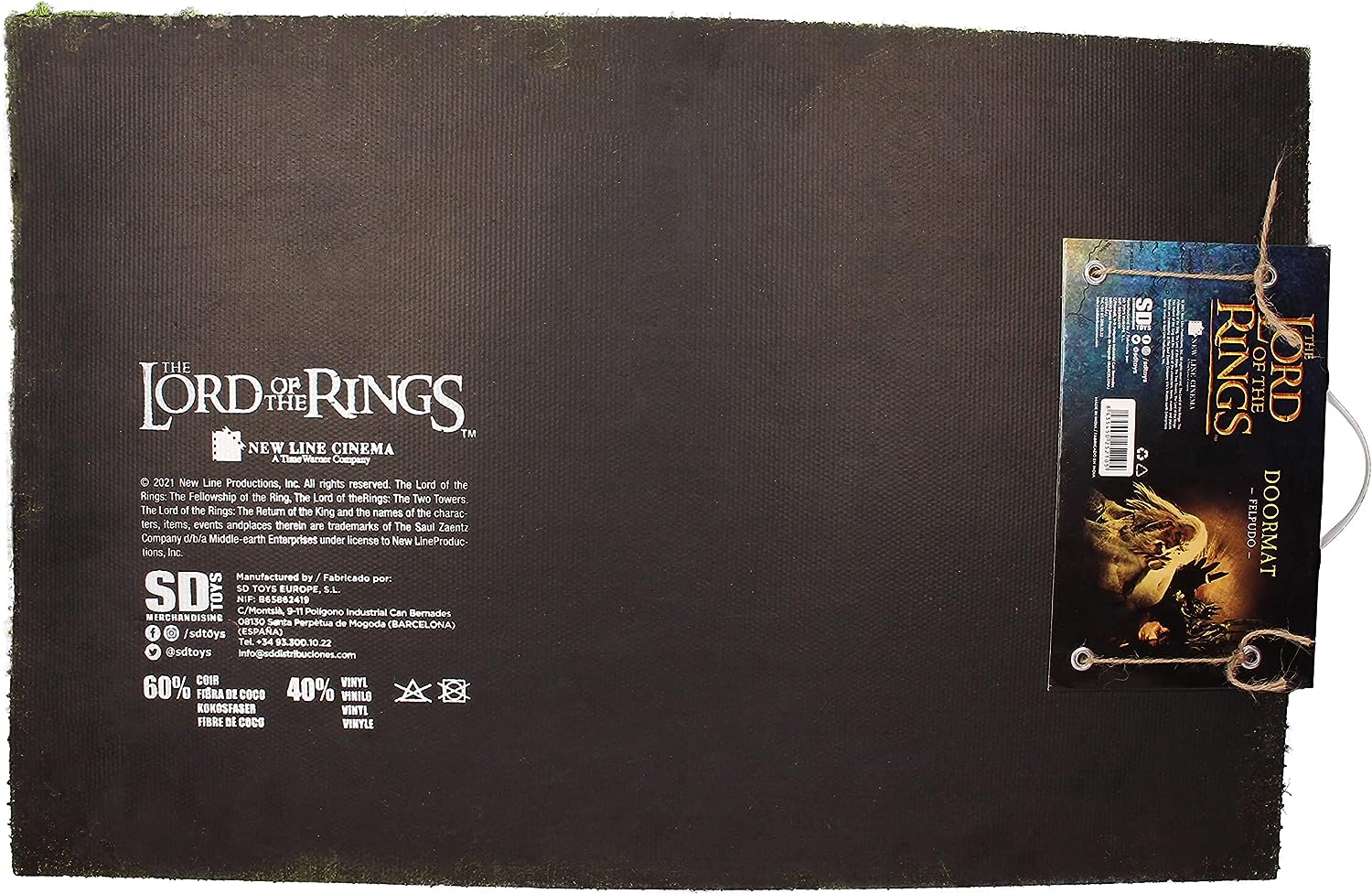 LORD OF THE RINGS - Logo - Doormat 60x40x2cm