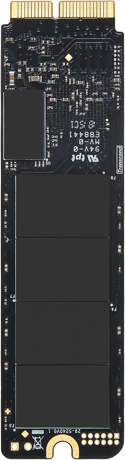 Transcend 480GB JetDrive 850 SSD (without enclosure) for MacBook Air 11" & 13" (Mid 2013 – 2017), MacBook Pro Retina 13" & 15" (Late 2013 – Mid 2015) Up to 1600/1400 MB/s TS480GJDM850 480 GB macOS 10.13 or later, Without Enclosure