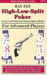 High-Low-Split Poker, Seven-card Stud and Omaha Eight-or-better for Advanced Players