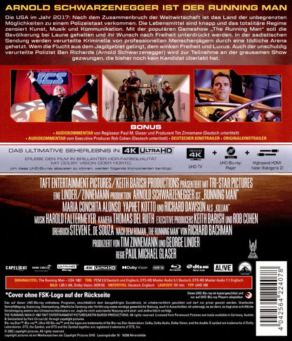 Running Man (UHD Blu-ray)