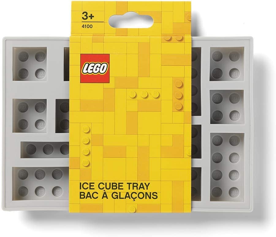 Lego Ice Cube Tray Light Gray