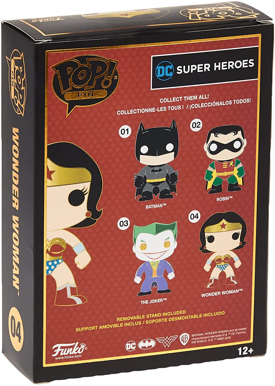 Funko POP! Pin: DC Comics Enamel Pin   Wonder Woman
