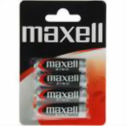 Maxell R03 Manganese Batteries (4)