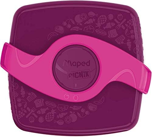 Maped Picnik Origins Lunch Box - Pink Lunch Box Picnik Origins Pink