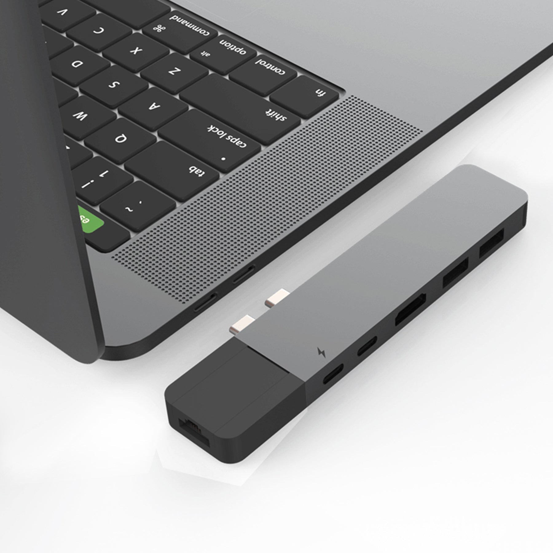HYPER GN28N-GRAY notebook dock/port replicator Wired Grey