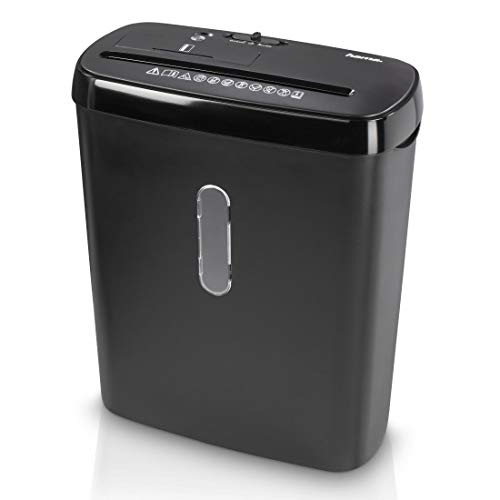 hama Basic S8CD Aktenvernichter mit Streifenschnit