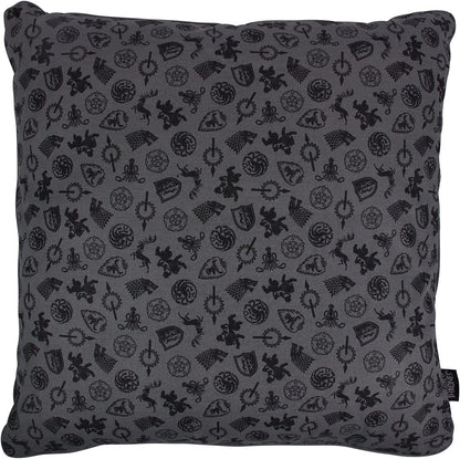 GAME OF THRONES - 45X45 Filled Cushion- Stark
