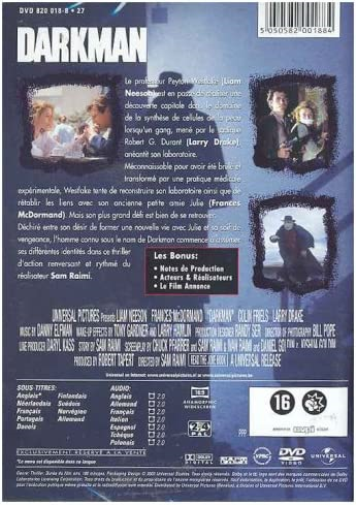 Darkman [DVD]
