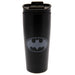 Pyramid International Batman Metal Travel Cup (Straight Outta Gotham Design) 16oz Travel Coffee Mug and Travel Coffee Cup for Hot Drinks - Official Batman Merchandise