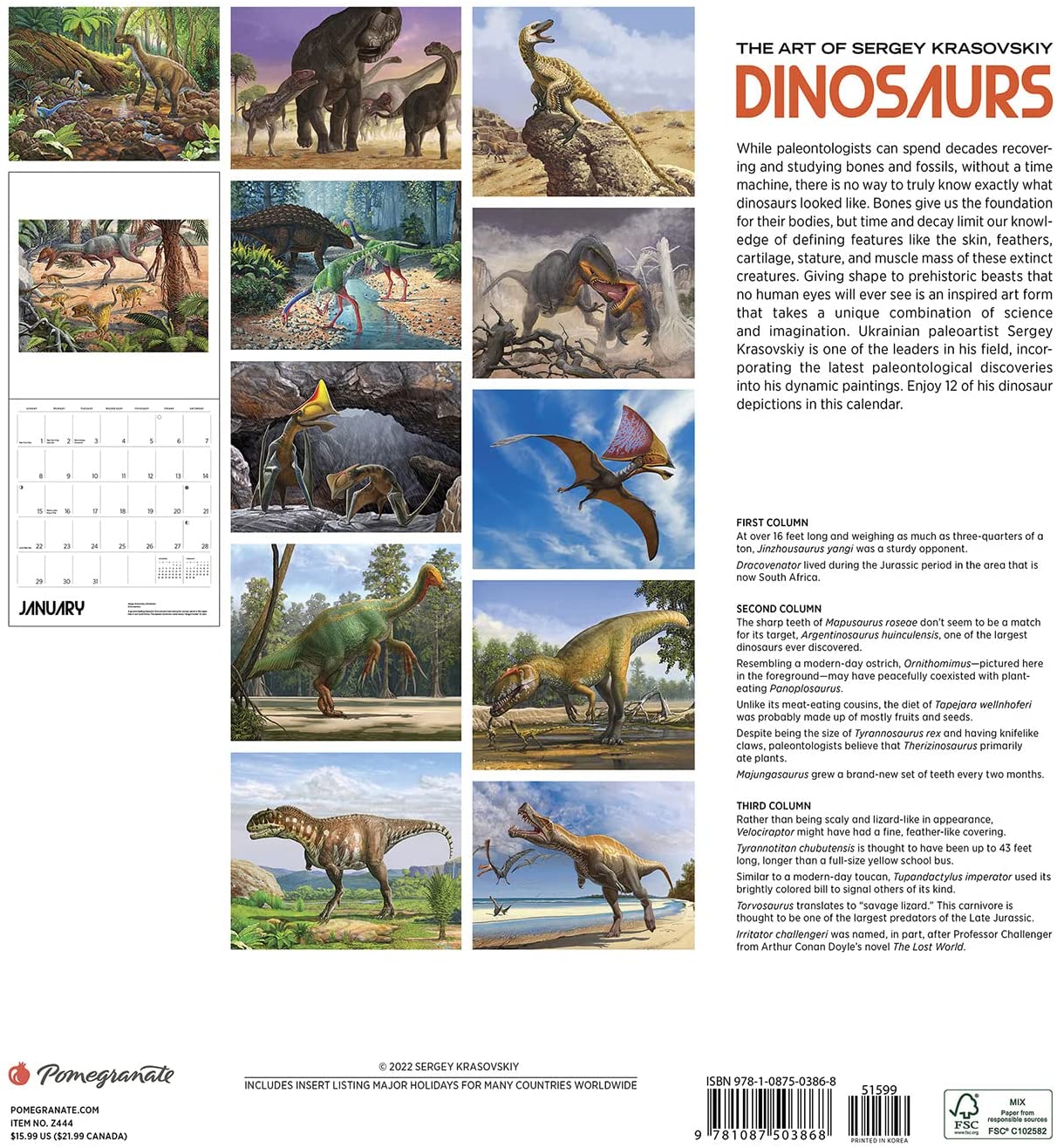 DINOSAURS THE ART OF SERGEY KRASOVSKIY 2