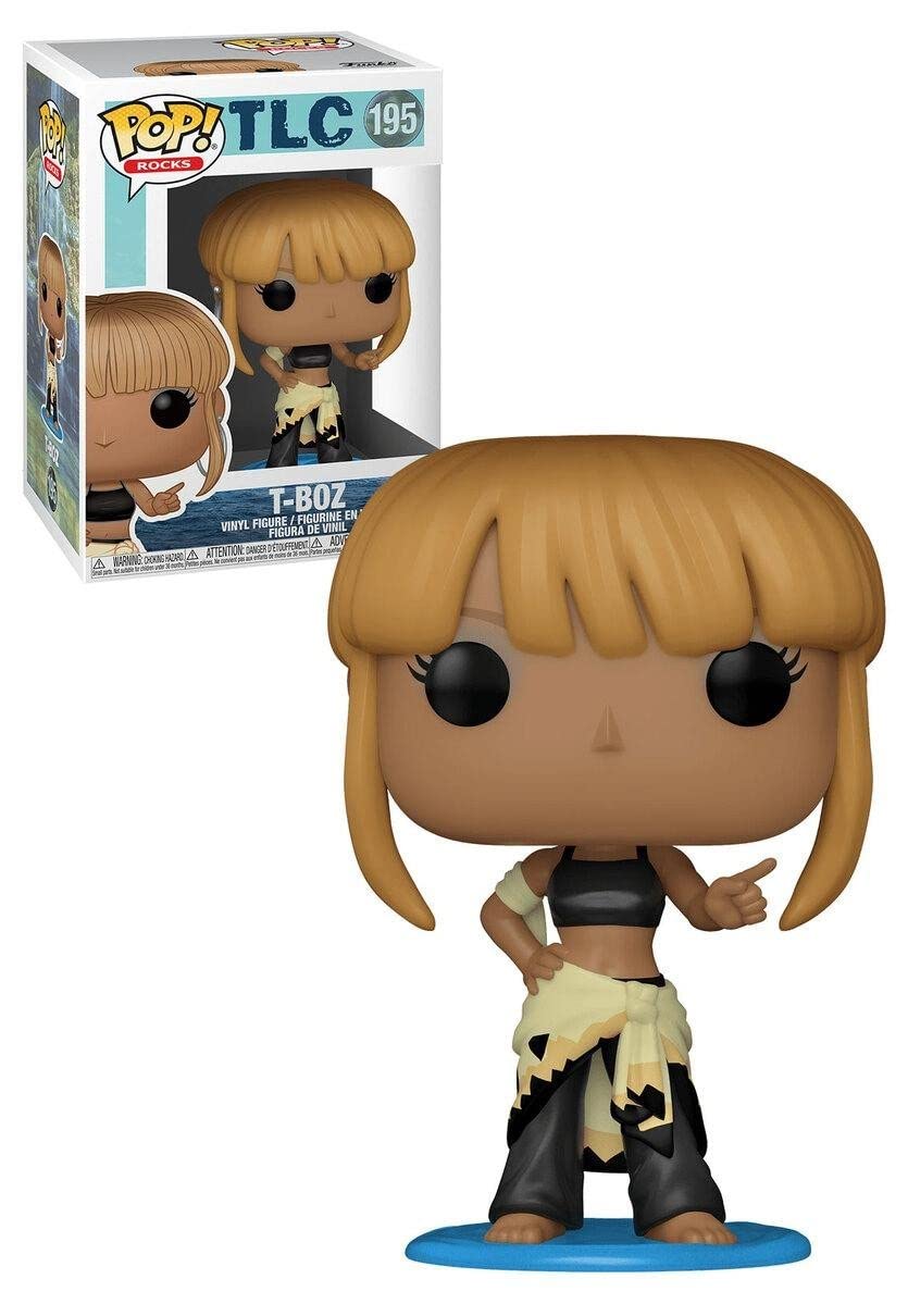 Funko Pop! Rocks: TLC - T-Boz (Styles May Vary), Multicolor