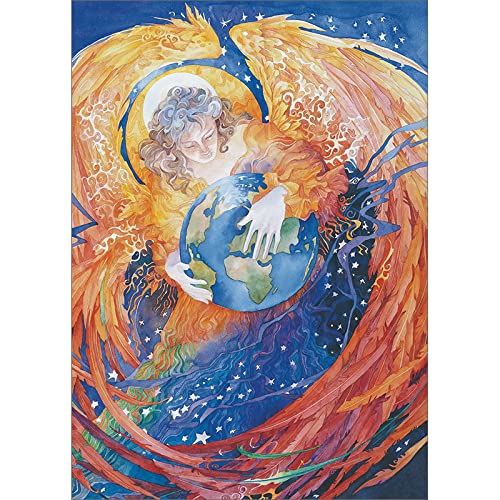 Angel Cradling the Earth