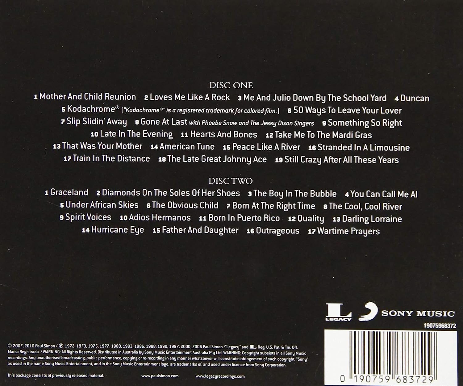 The Essential Paul Simon