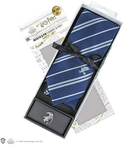 Harry Potter - Ravenclaw - Deluxe Tie With Metal Pin
