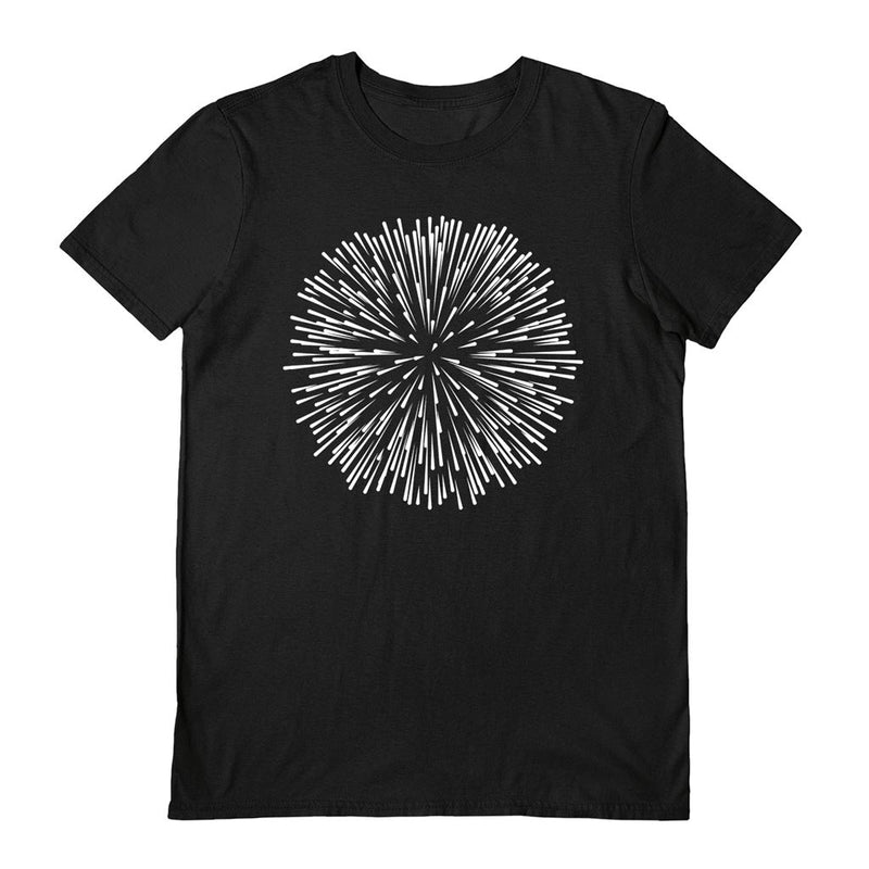 VO MARIA (DANDELION) BLACK UNISEX T-SHIRT