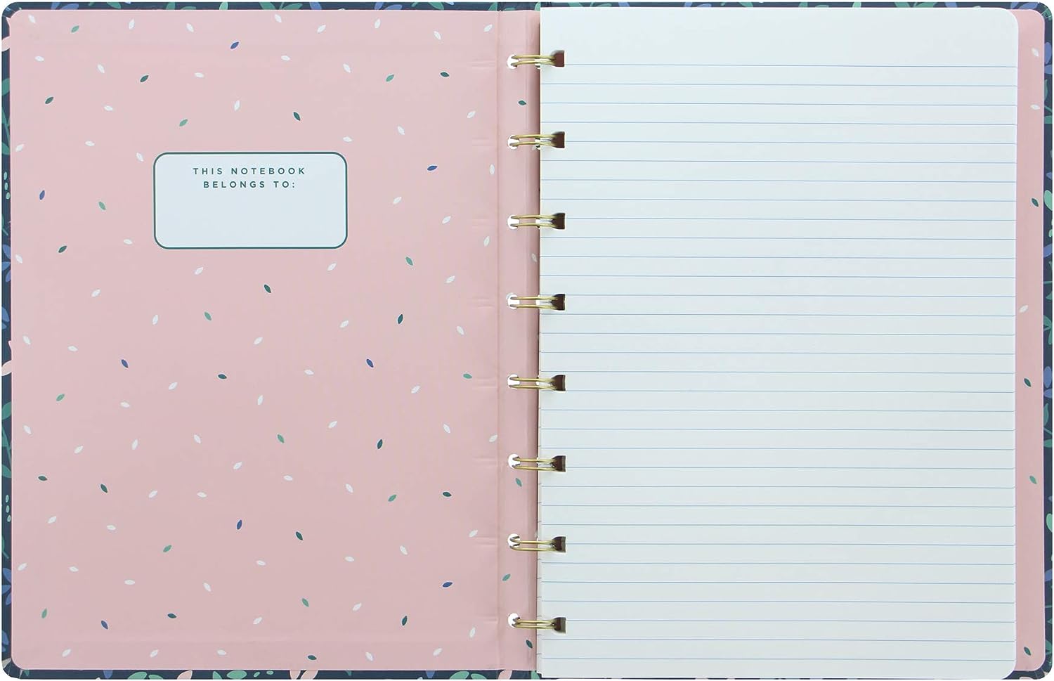 Filofax Garden A5 Refillable Notebook Dusk
