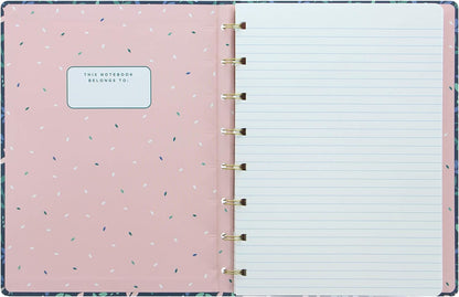 Filofax Garden A5 Refillable Notebook Dusk