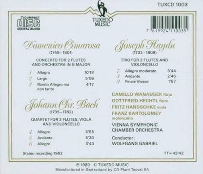 Cimarosa/J Chr Bach/Haydn