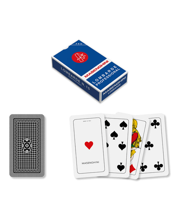Masenghini: Carte Da Gioco Lombarde 15 Plastica