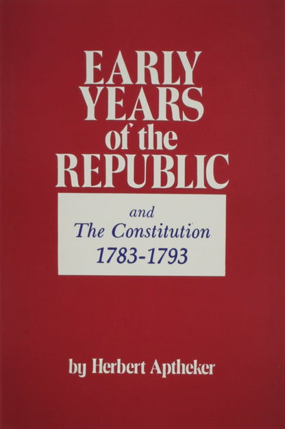 Early Years of the Republic 1783-1793
