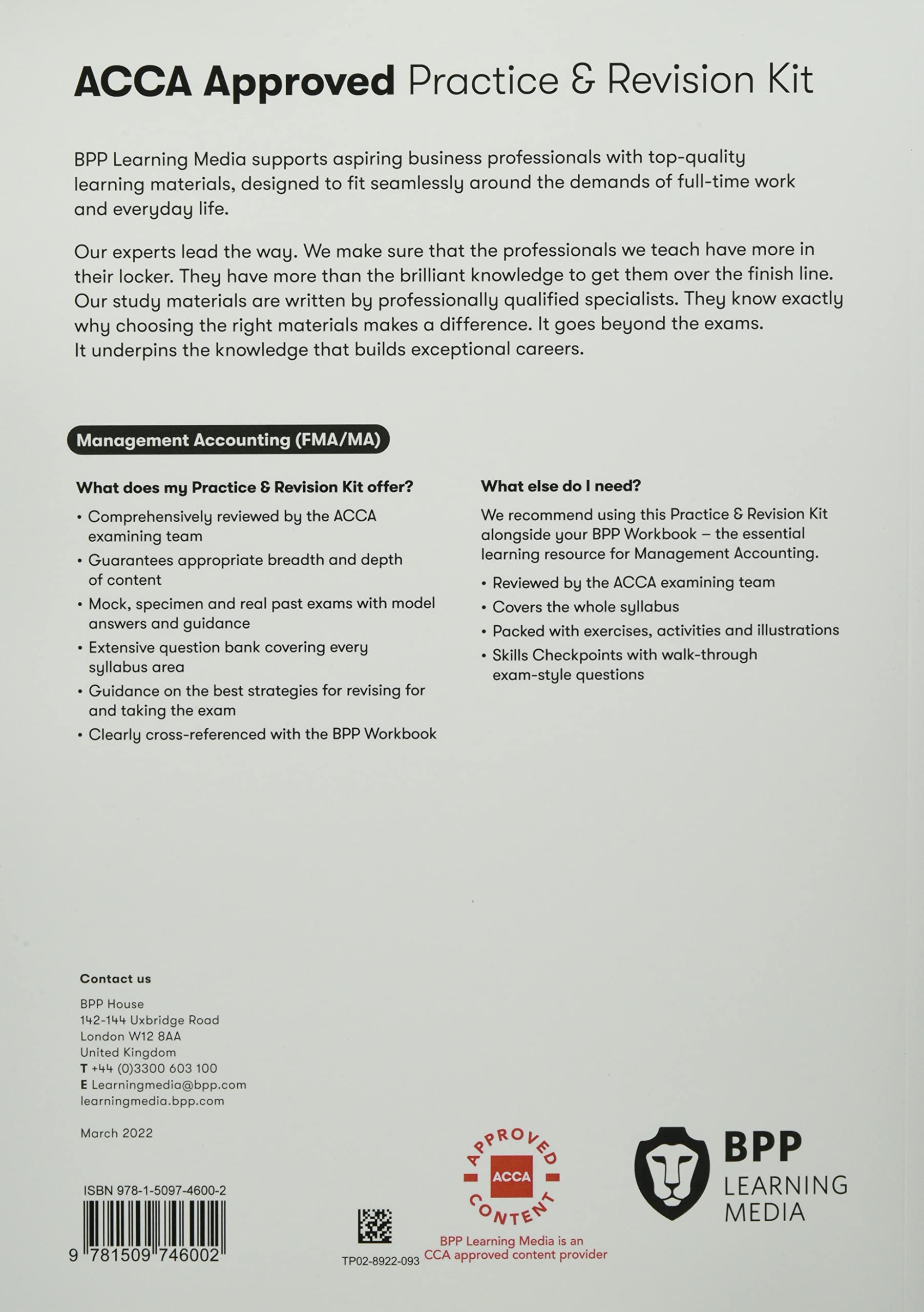 Fia Foundations In Management Accounting