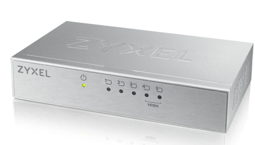 Zyxel ES-105A Unmanaged Fast Ethernet (10/100) Silver