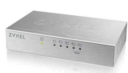 Zyxel ES-105A Unmanaged Fast Ethernet (10/100) Silver