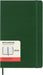 Moleskine Daily Agenda 12 Months 2024, Agenda 2024, Size Large 13x21, Hard Cover and Elastic Closure, Colour Myrtle Green Daily Hard Cover - Large Myrtle Green