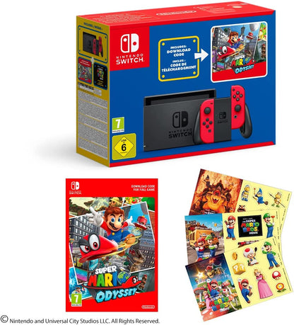 Nintendo Switch + Super Mario Odyssey (MARIO DAY Bundle)
