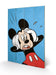 DISNEY - Printing on wood 40X59 - Mickey Mouse Sho