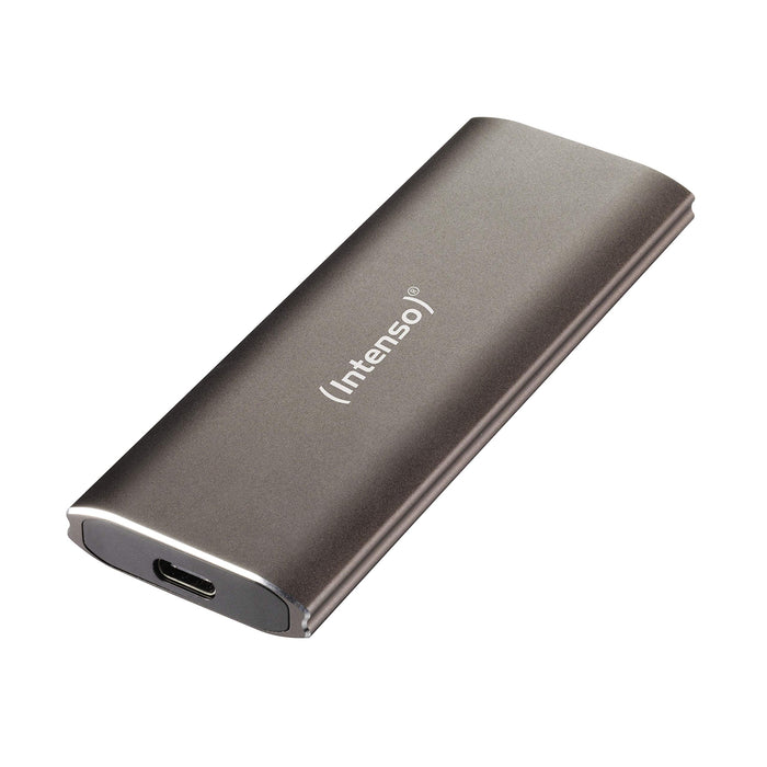 Intenso External SSD Professional, 500GB, Portable Solid State Drive, USB 3.1Gen.2 Super Speed 10 Gbps, Metallic brown, Aluminium 500 GB Professional