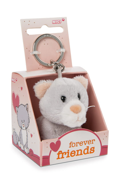 Nici - Nici Pluchen Sleutelhanger Kat Forever Friends in Geschenkdo