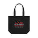 Godfather Louis Restaurant XL Unisex Tote Bag 40 x 36cm Black