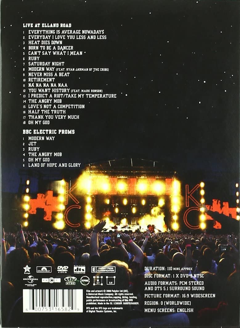 KAISER CHIEFS:LIVE AT ELLAND ROAD-SLIDEP