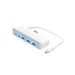 HYPER HD34A6 interface hub USB 3.2 Gen 1 (3.1 Gen 1) Type-A 5 Mbit/s White