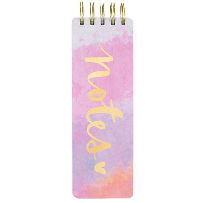 Spiral Lists Pink Notes