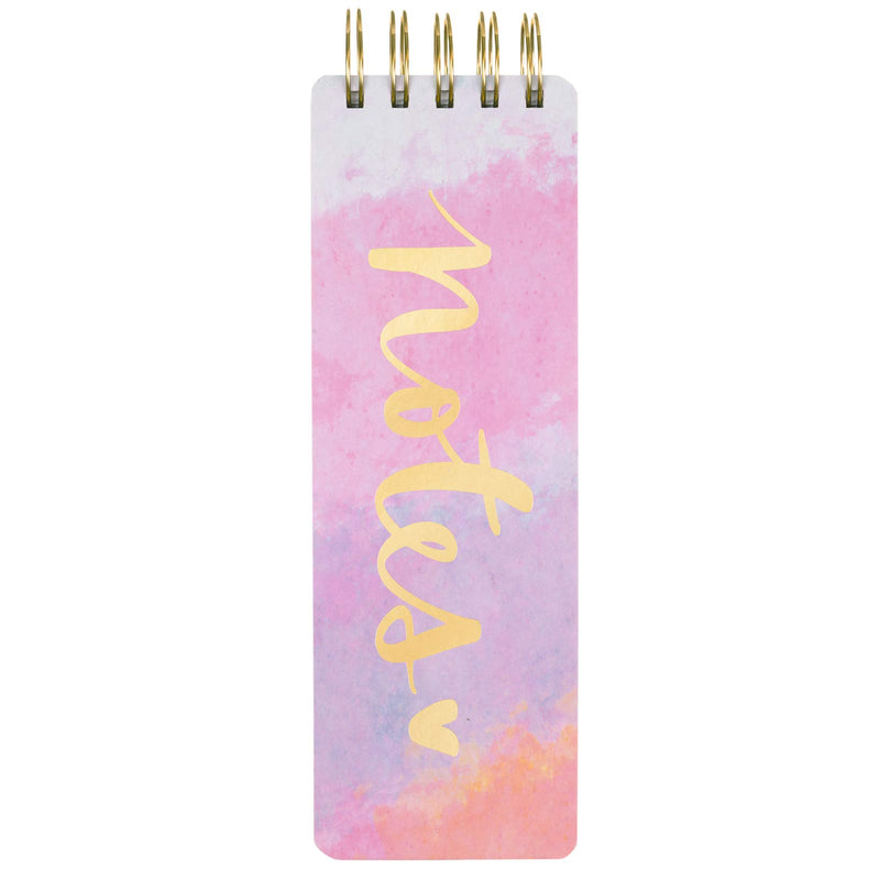 Spiral Lists Pink Notes